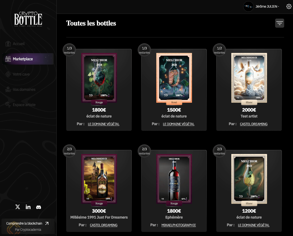 Crypto Bottle screenshot 1