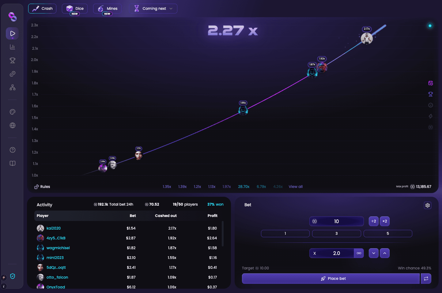 MyCryptoCasino screenshot 1