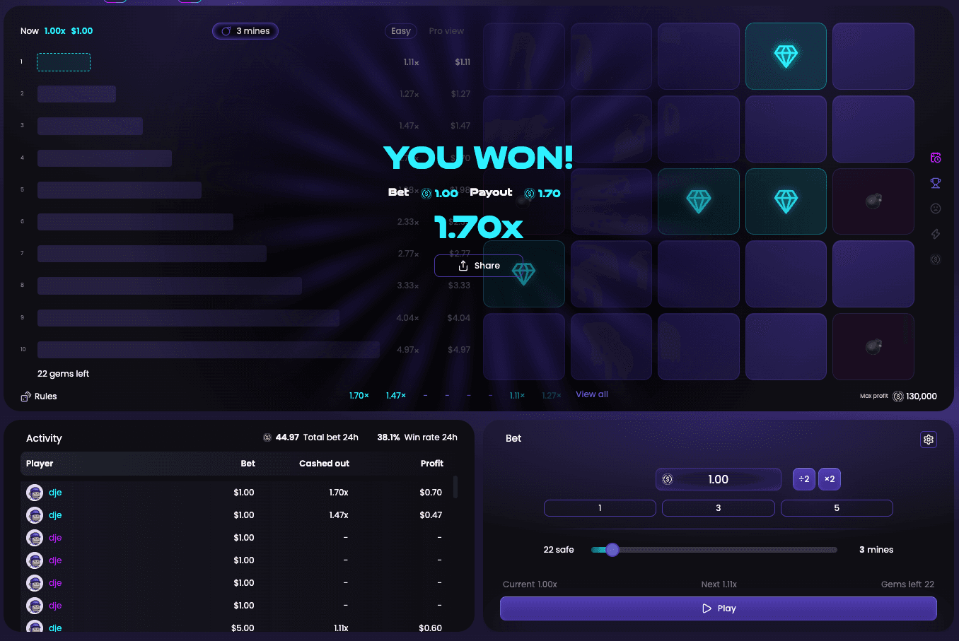 MyCryptoCasino screenshot 2